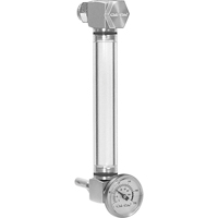 Round Nylon Liquid Level Gauge, Threaded, 5" L, 205°F (96.11° C) Waymarc Industries Inc