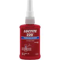 Threadlocker 220 , Blue, Medium, 50 ml, Bottle Waymarc Industries Inc