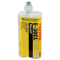 E-30CL Glass Bonder Structural Adhesive, 200 ml, Dual Cartridge, Two-Part, Ultra Clear Waymarc Industries Inc