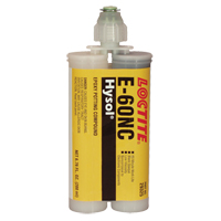 E-60NC Electrically Non-Corrosive Structural Adhesives, 200 ml, Dual Cartridge, Two-Part, Black Waymarc Industries Inc
