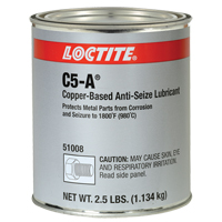 Lubrifiant antiblocage au cuivre Loctite<sup>MD</sup> 8008 C5-A, 2,5 lb, Canette, 1800°F (982°C) Température max. AF272 | Waymarc Industries Inc