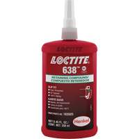 Loctite&reg; 638 Retaining Compound, 250 ml, Bottle, Green Waymarc Industries Inc
