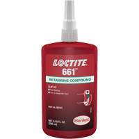 Loctite&reg; 661 Retaining Compound, 250 ml, Bottle, Yellow Waymarc Industries Inc