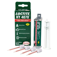 HY 4070 Structural Repair Hybrid Adhesive, Two-Part, Dual Cartridge, 11 g, Off-White Waymarc Industries Inc