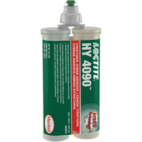HY 4090 Structural Repair Hybrid Adhesive, Two-Part, Dual Cartridge, 400 g, Off-White Waymarc Industries Inc