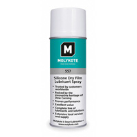 Molykote 557 Silicone Dry Film Lubricant, Aerosol Can Waymarc Industries Inc