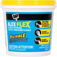 Alex Flex<sup>®</sup> Flexible Spackling, 946 ml, Plastic Container AG774 | Waymarc Industries Inc