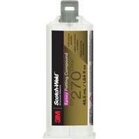 Mat&eacute;riau d'enrobement &eacute;poxyde Scotch-Weld, 1,7 liq. oz./48,5 ml, Cartouche double, Deux composants, Transparent Waymarc Industries Inc