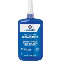 Threadlocker, Blue, Medium, 250 ml, Bottle AH110 | Waymarc Industries Inc