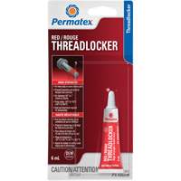 Permanent Strength Threadlocker, Red, High, 6 ml, Tube AH114 | Waymarc Industries Inc