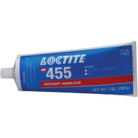 Gel adh&eacute;sif 455, Blanc cass&eacute;, Tube, 200 g Waymarc Industries Inc