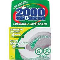 D&eacute;tergent pour cuvette de toilette 2000 Flushes avec agent de blanchiement, 35 g, Tampon Waymarc Industries Inc