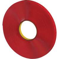 VHB Tape, 33 m (108') L x 12 mm (1/2") W, 40 mils, Acrylic Waymarc Industries Inc