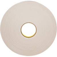 Ruban double face en mousse, 66 m (216') lo x 12,7 mm (1/2") la, 31 mils, Poly&eacute;thyl&egrave;ne Waymarc Industries Inc