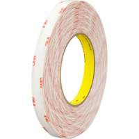 Double-Coated Tissue Tape 9456, 25.4 mm (1") x 66 m (216'), Clear Waymarc Industries Inc