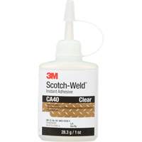 Adh&eacute;sif instantan&eacute;, 1 oz, Bouteille, Jaune Waymarc Industries Inc