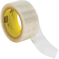 Scotch&reg; 375 Box Sealing Tape, Hot Melt Adhesive, 3.1 mils, 48 mm (1-22/25") x 1500 m (4921') Waymarc Industries Inc
