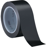 471 Vinyl Tape, 12 mm (1/2") W x 32.9 m (108') L, 5.3 mils, Black Waymarc Industries Inc