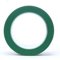 471 Vinyl Tape, 50.8 mm (2") W x 32.9 m (108') L, 5.2 mils, Green Waymarc Industries Inc