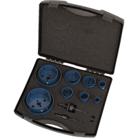 Electrician's Master Holesaw Kit, 12 Pieces Waymarc Industries Inc