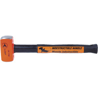 USH-416 Super Heavy-Duty Indestructible Handle Sledge Hammer, 4 lbs., 16", Solid Steel Handle Waymarc Industries Inc