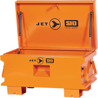 JSB-3219 Boîte de rangement d'outils de chantier pour usage tr&egrave;s intensif, 32-1/8" x 19" x 17-1/2", Acier, Orange Waymarc Industries Inc