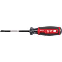 Tournevis Phillips, Tige de #2, Ronde, 211 mm lo, Prise en Coussin&eacute;e Waymarc Industries Inc