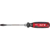 Tournevis &agrave; fente, Tige de 5/16", Ronde, 279 mm lo, Prise en Coussin&eacute;e Waymarc Industries Inc