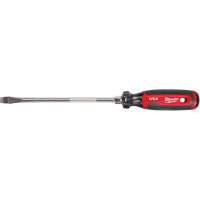 Tournevis &agrave; fente, Tige de 3/8", Ronde, 330 mm lo, Prise en Coussin&eacute;e Waymarc Industries Inc