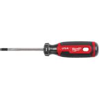 Tournevis d&eacute;b&eacute;niste, Tige de 3/16", Ronde, 170 mm lo, Prise en Coussin&eacute;e Waymarc Industries Inc