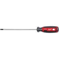 Tournevis d&eacute;b&eacute;niste, Tige de 3/16", Ronde, 254 mm lo, Prise en Coussin&eacute;e Waymarc Industries Inc