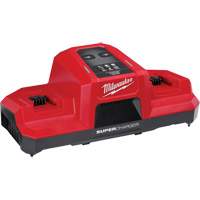 Super chargeur &agrave; double baie simultan&eacute;e M18, 18 V, Lithium-ion Waymarc Industries Inc