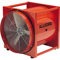 ALLEGRO INDUSTRIES Axial Blowers, 1/2 HP, 2900 CFM, Explosion Proof Waymarc Industries Inc