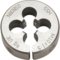 Fili&egrave;re ronde segment&eacute;e, Filet de M10 X 1,5, Acier rapide Waymarc Industries Inc