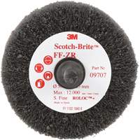Scotch-Brite Cut & Polish Flap Brush, Aluminum Oxide, Fine Grit, 2" x 1" x 1/4" Waymarc Industries Inc