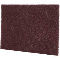 Scotch-Brite Production Hand Pads, Aluminum Oxide, 6" x 9", Very Fine Grit Waymarc Industries Inc