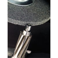 Scotch-Brite EXL Unitized Deburring Wheels, 1" x 1", 3/16" Arbor, 2A Grit, Aluminum Oxide Waymarc Industries Inc