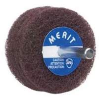 Abrasotex Non-Woven Disc Wheel, 4" Dia., Medium Grit, Aluminum Oxide Waymarc Industries Inc