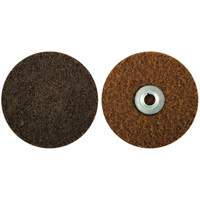 Disque de pr&eacute;paration de surface verrouillable &agrave; remplacement rapide, 5" dia., Grain Cors&eacute;, Oxyde d'aluminium Waymarc Industries Inc