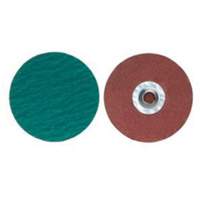 Quick-Change Cloth Disc, 4" Dia., 120 Grit, Zirconium Waymarc Industries Inc