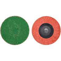 Zirc Plus Quick-Change Cloth Disc, 2" Dia., 40 Grit, Zirconia Alumina Waymarc Industries Inc