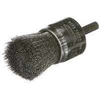 Crimped Wire End Brush, 1", 0.005 Fill Waymarc Industries Inc
