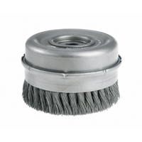 Brosses-boisseau &agrave; fils nou&eacute;s avec bride - Robustes, 4" dia. x 5/8"-11 arbre Waymarc Industries Inc