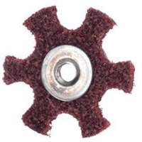 Abrasotex Surface Preparation Star, 3" Dia., Medium Grit, Aluminum Oxide Waymarc Industries Inc