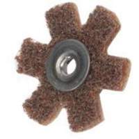 Abrasotex Surface Preparation Star, 1-1/2" Dia., Coarse Grit, Aluminum Oxide Waymarc Industries Inc