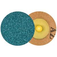 TWIST TOPCUT Sanding Disc, 2" Dia., 50 Grit, Zirconium Waymarc Industries Inc