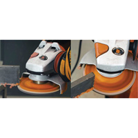 Enduro-Flex Flap Disc, 4-1/2" x 5/8"-11, Type 27, 40 Grit, Zirconia Alumina Waymarc Industries Inc