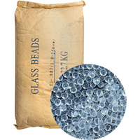 Sandblast Media Abrasives - Glass Beads, 40-70 Grit, Glass Bead, 50 lbs. TG398 | Waymarc Industries Inc