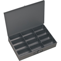 Boîtes de rangement à compartiments et tiroirs