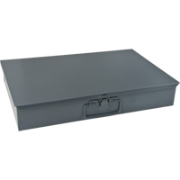 Compartment Steel Scoop Boxes , 18.34" W x 12.16" D x 3.16" H, 6 Horizontal Compartments Waymarc Industries Inc